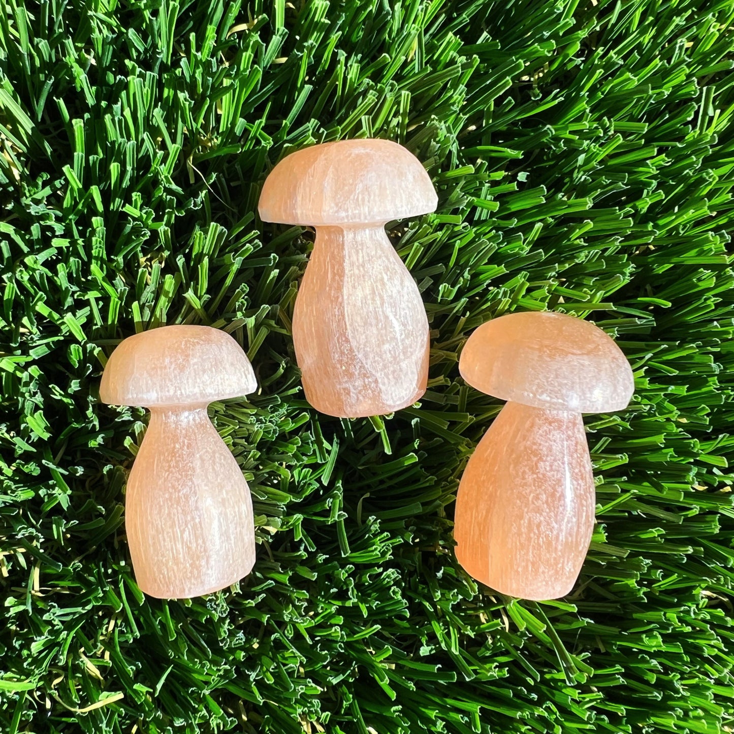 *Orange Selenite Mushroom