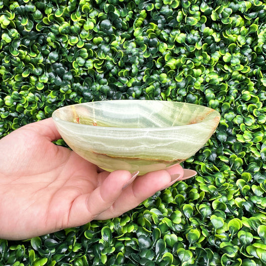 *Bowl - Green Onyx (Large)